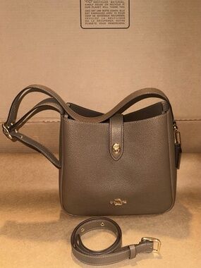 Coach Hadley Convertible Crossbody Bag - Dark Stone